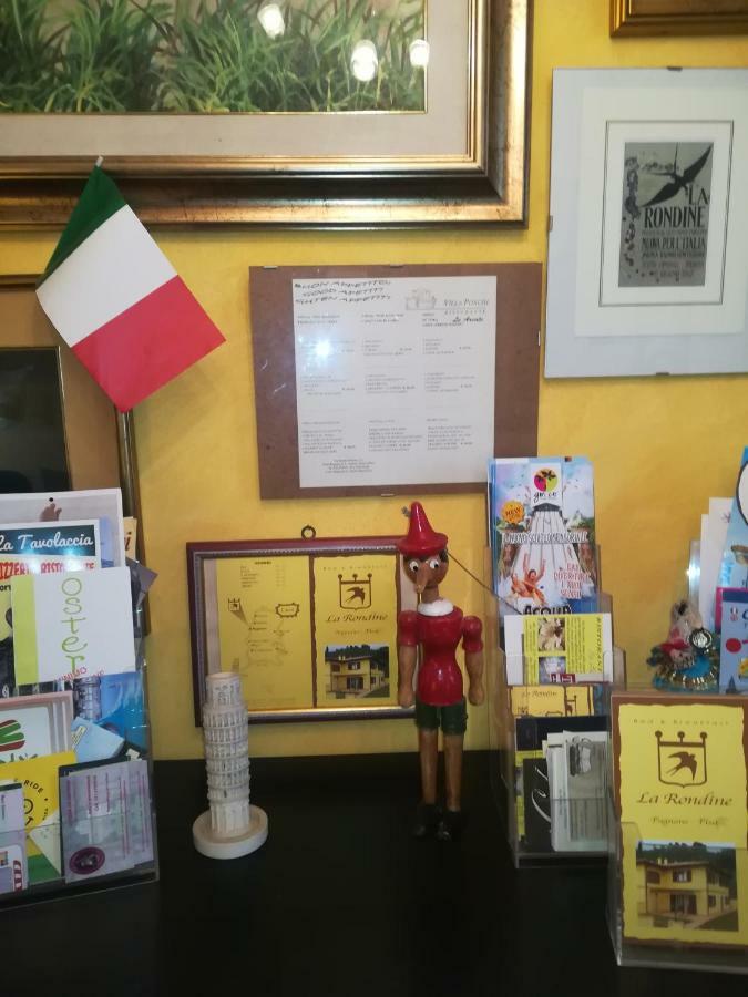 B&B La Rondine Tra Pisa E Lucca San Giuliano Terme Eksteriør bilde